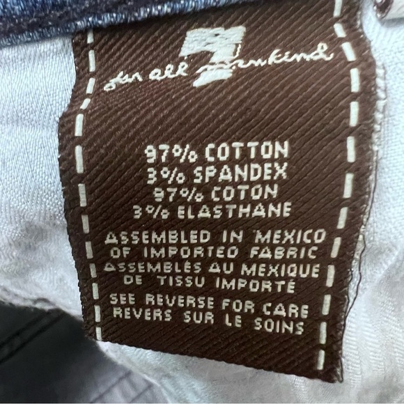 7 for all Mankind Straight Leg Jeans Size 27 - Picture 11 of 14